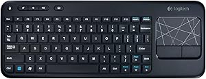 Logitech 920-003070RFB Wireless Touch Keyboard K400 - Renewed