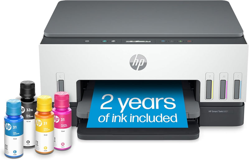 HP Smart Tank 6001 Wireless All-in-One Printer — main product image
