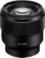 Sony SEL85F18/2 FE 85mm f/1.8 Portrait Lens (Renewed)