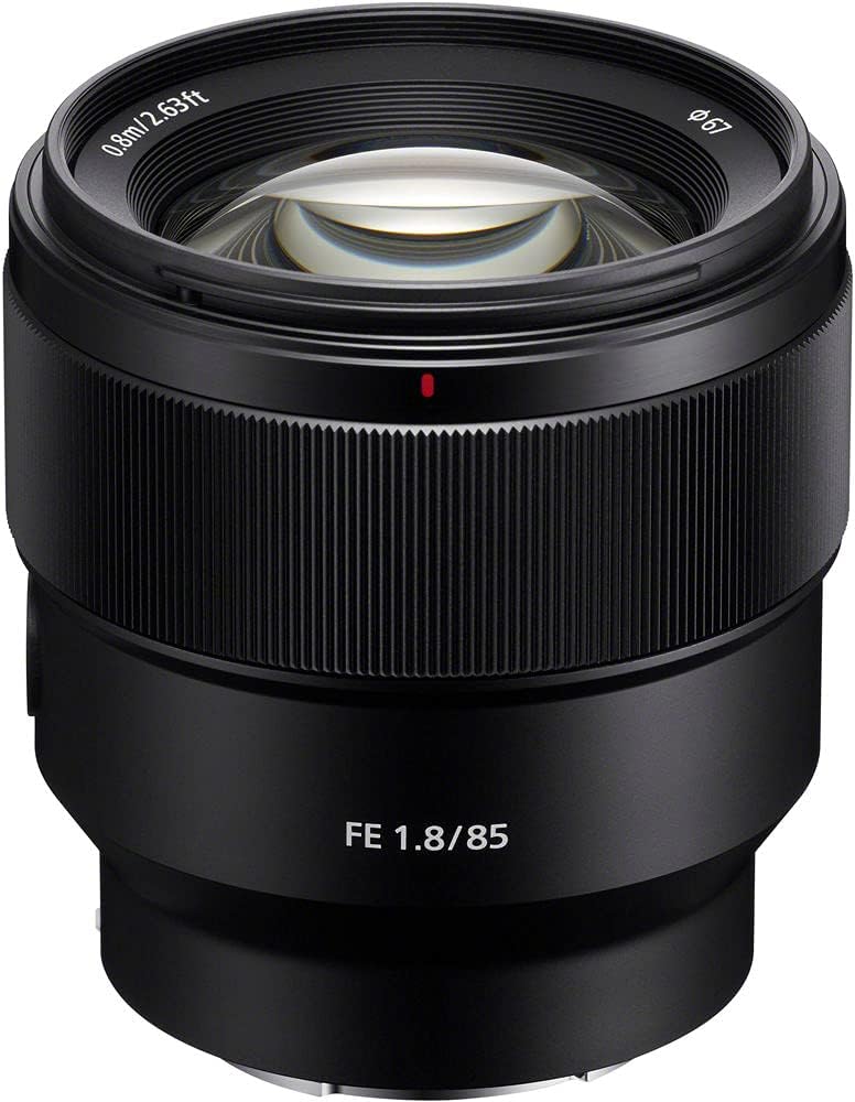 Sony FE 85mm f/1.8 Portrait Lens Bundle (Renewed)