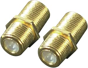 RCA VH66R Coaxial Cable Coupler 2-Pack