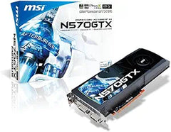 MSI N570GTX-M2D12D5/OC GeForce GTX 570 Graphics Card
