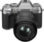 Fujifilm X-T50 Mirrorless Camera Body Silver Bundle