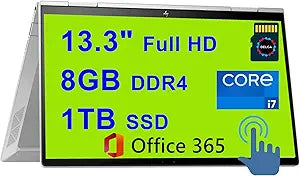 HP ENVY x360 13" OLED i7 1TB SSD 2-in-1 Laptop