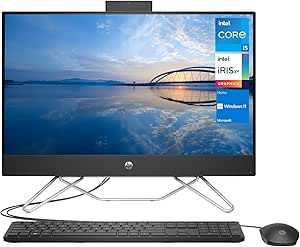 HP TPC-Q085-24 Essential 24" All-in-One Desktop i5 512GB SSD
