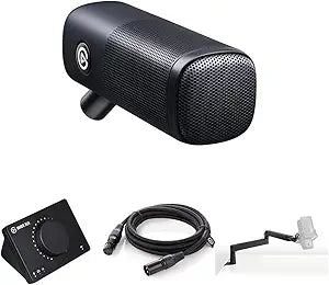 Elgato Wave DX Dynamic XLR Microphone Bundle USB Mixer