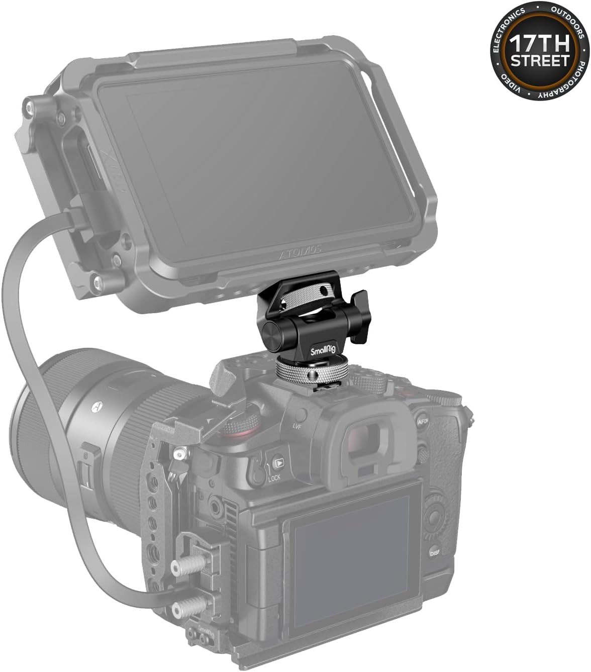 Atomos Ninja 5.2" 4K HDMI Monitor, Battery & Swivel Mount Kit