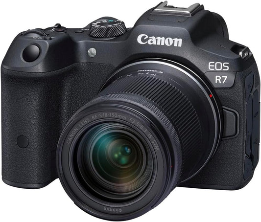 Canon 5137C009 EOS R7 Mirrorless Camera 18-150mm Lens Kit