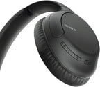 Sony WHCH710N/B Wireless Noise Cancelling Headphones - Black