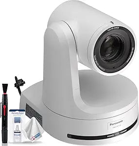 Panasonic AW-HE130 HD PTZ Camera White Lens Cleaning Bundle