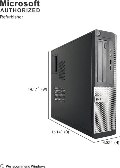 Dell MBDEL3010-W10/3.3Ci3 Optiplex 3010 i3 Desktop Windows 10 (Renewed)