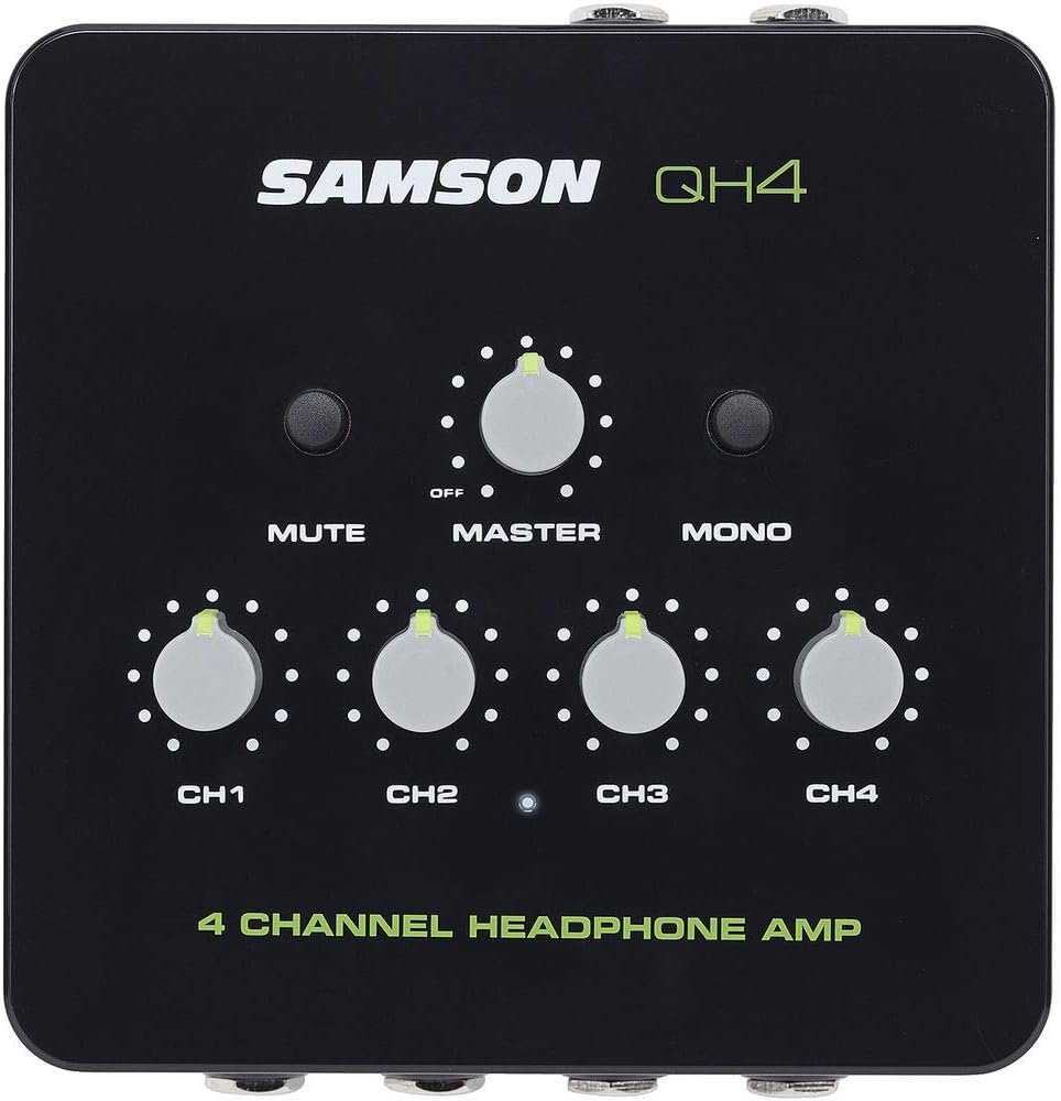 Samson SAQH4 4-Channel Headphone Amplifier Distribution