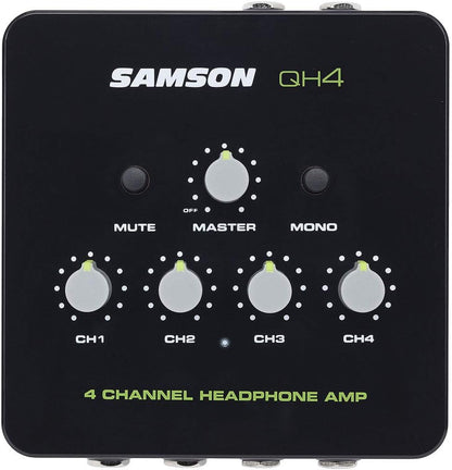 Samson SAQH4 4-Channel Headphone Amplifier Distribution