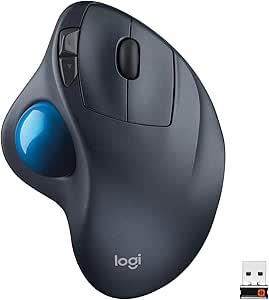 Logitech 910-002090 M570 Wireless Trackball Renewed