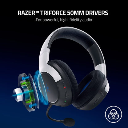 Razer RZ82-03980100-B3M1 Kaira PS5 Headset & Charging Stand Bundle