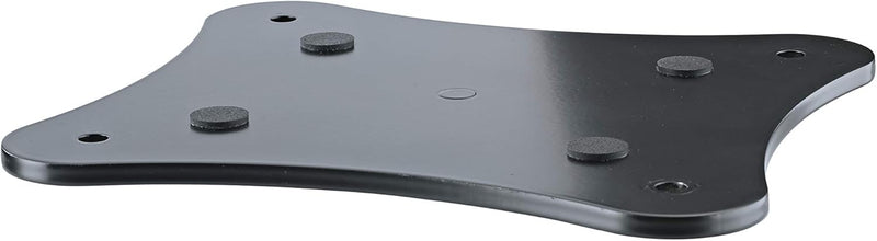 K&M 26748 Monitorplatte S - Black Studio Monitor Plate — main product image