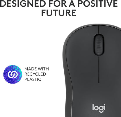 Logitech 910-007113 M240 Silent Bluetooth Wireless Mouse - Graphite