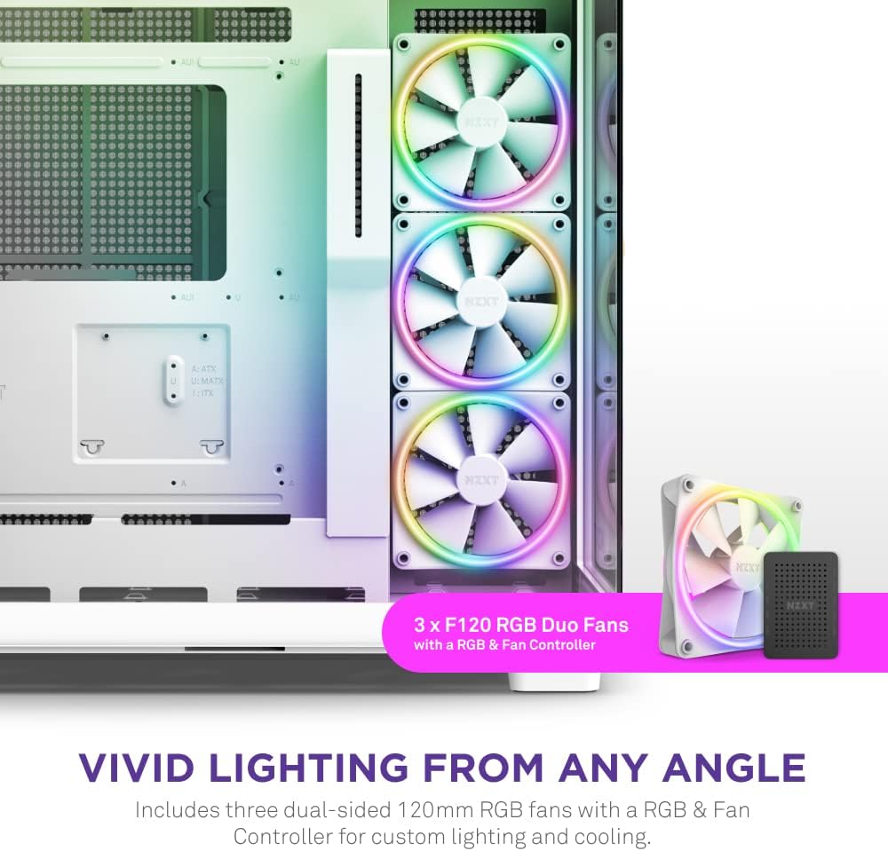 NZXT CM-H91EW-01 H9 Elite White Dual-Chamber ATX Case