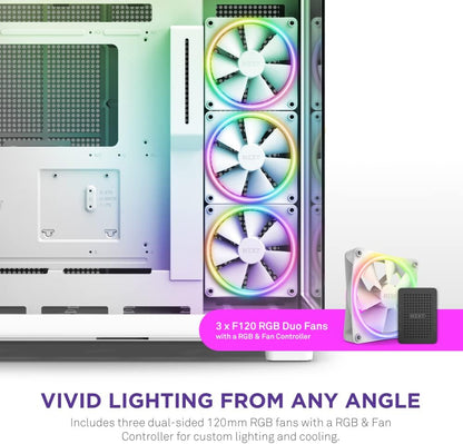 NZXT CM-H91EW-01 H9 Elite White Dual-Chamber ATX Case