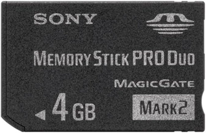 Sony FBA_MSM-T4 G 4GB Memory Stick Pro Duo Mark 2
