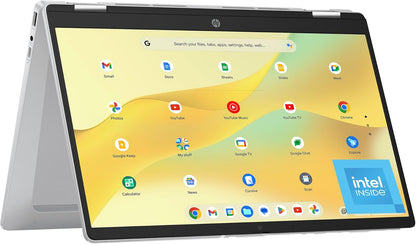 HP 9P9X3UA#ABA Chromebook x360 14" - HD Touchscreen Laptop 2024