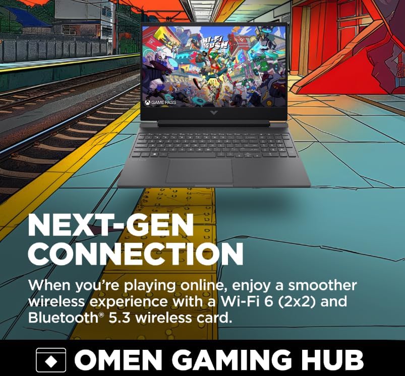 HP Victus AMD Ryzen 5 RX 6550M Gaming Laptop