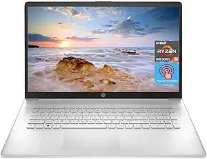 HP Laptop: Ryzen 5 7530U, 12GB, 1TB SSD, 17.3" Touchscreen