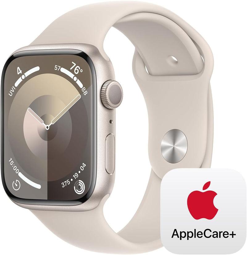 Apple Watch Series 9 45mm GPS Starlight Aluminum — main product image