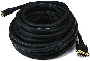 Monoprice 102810 50ft HDMI to DVI Adapter Cable