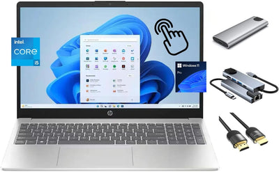 HP A9PE 15.6" i5 Touchscreen Laptop with SSD Hub