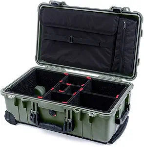 Pelican 1510 OD Green Case TrekPak & Computer Pouch
