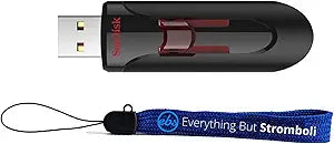 SanDisk SDCZ600-128G_Lan Glide 3.0 128GB USB Flash Drive Bundle