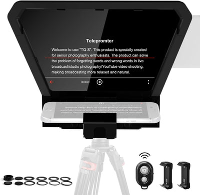 GVM Teleprompter Portable with iOS/Android APP & Remote