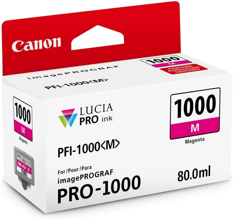 Canon PFI-1000 Magenta Lucia PRO Individual Ink Tank — main product image