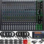 Mackie MACPROFX22V3K1 22-Channel Mixer Bundle: USB, Waveform DAW