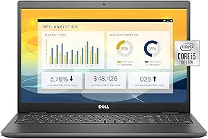 Dell Latitude 3000 3510 15.6" Business Laptop Renewed