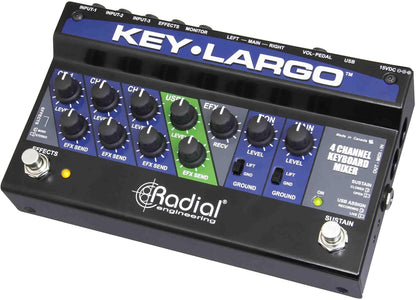 Radial Engineering FBA_R800 1427 00 Key Largo Keyboard Mixer