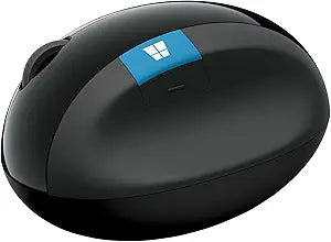 Microsoft L6V-00003 Sculpt Wireless Ergonomic Mouse - Black
