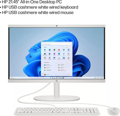 HP All-in-One Desktop 21.5" FHD Celeron, 32GB, 2TB SSD