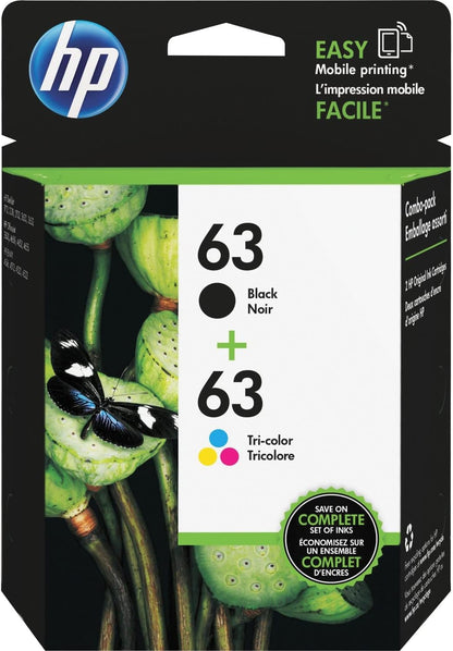 HP L0R46AN Black/Tri-Color Ink Cartridge 2-Pack
