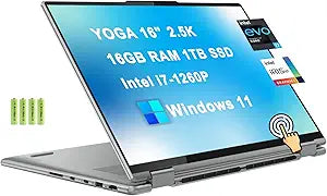 Lenovo Yoga 7i i7 16" 2-in-1 Touch Laptop