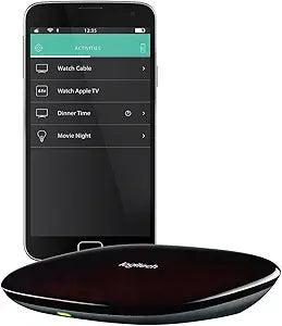 Logitech Harmony Home Hub 915-000238 Smartphone Remote Control (Renewed)
