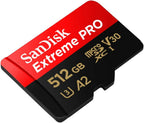 SanDisk SDSQXCD-512G-GN6MA 512GB Extreme PRO microSDXC