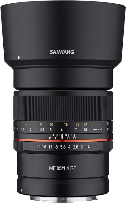 Samyang SYRF85-C 85mm F1.4 Weather Sealed Lens Canon R