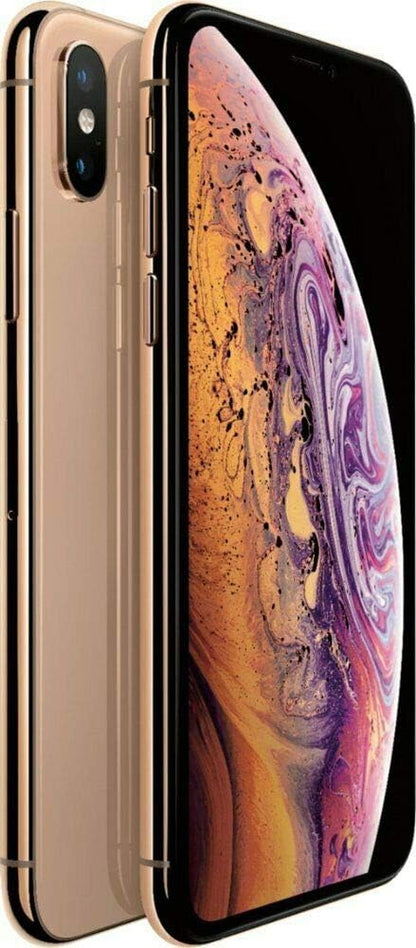 Apple A1921 iPhone XS Max 64GB Gold Unlocked (Renewed Premium)