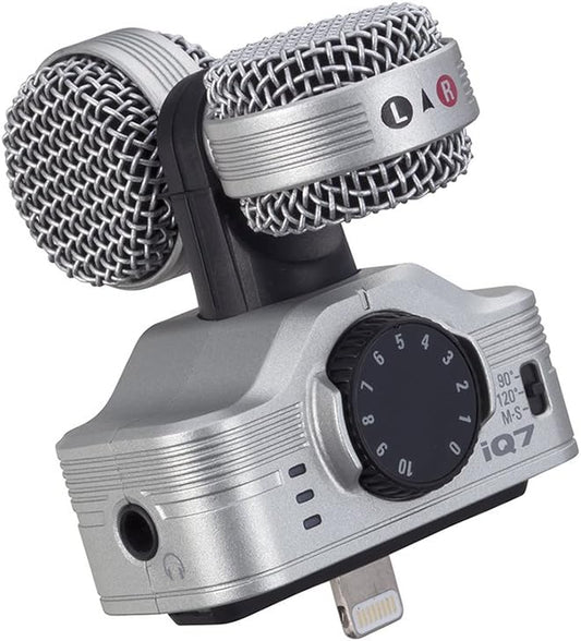 Zoom iQ7 MS Stereo Microphone for iOS Devices