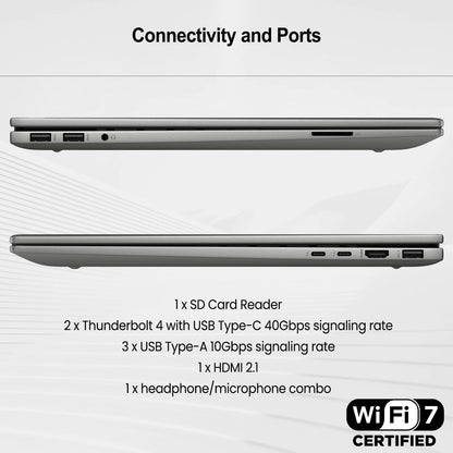 HP TPN-Q234 Envy 17" 4K UHD Business Laptop Ultra 7 64GB 8TB SSD