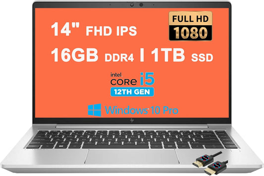 HP EliteBook 640 G9 - 14" i5, 16GB, 1TB SSD Business Laptop