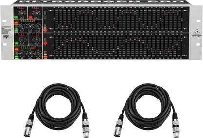 Behringer FBQ6200HD Dual 31-Band Equalizer Feedback Detection