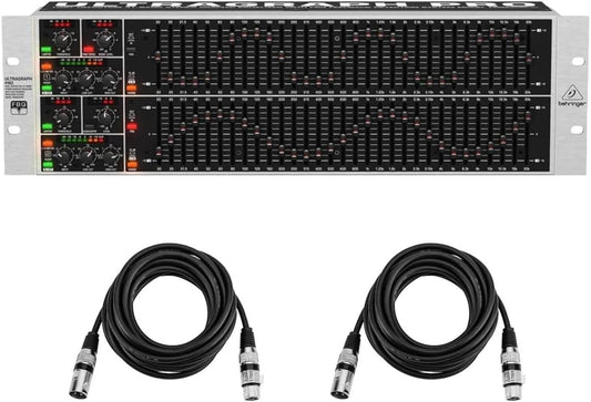 Behringer FBQ6200HD Dual 31-Band Equalizer Feedback Detection